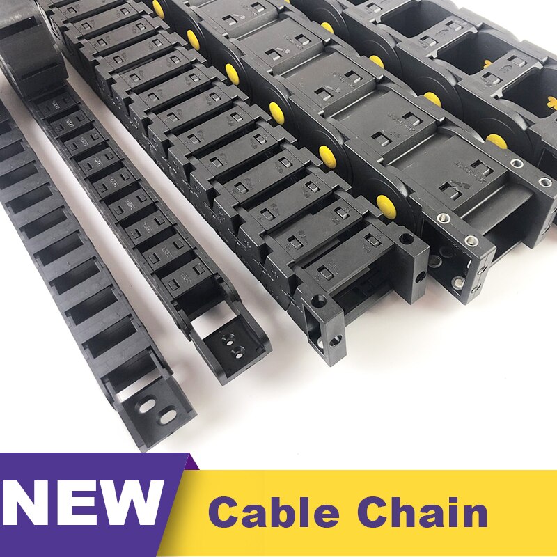 20x38 Cable Drag Chain Nylon Towline 20 Wire Carrier For Engraving Machine Accessory 20*38