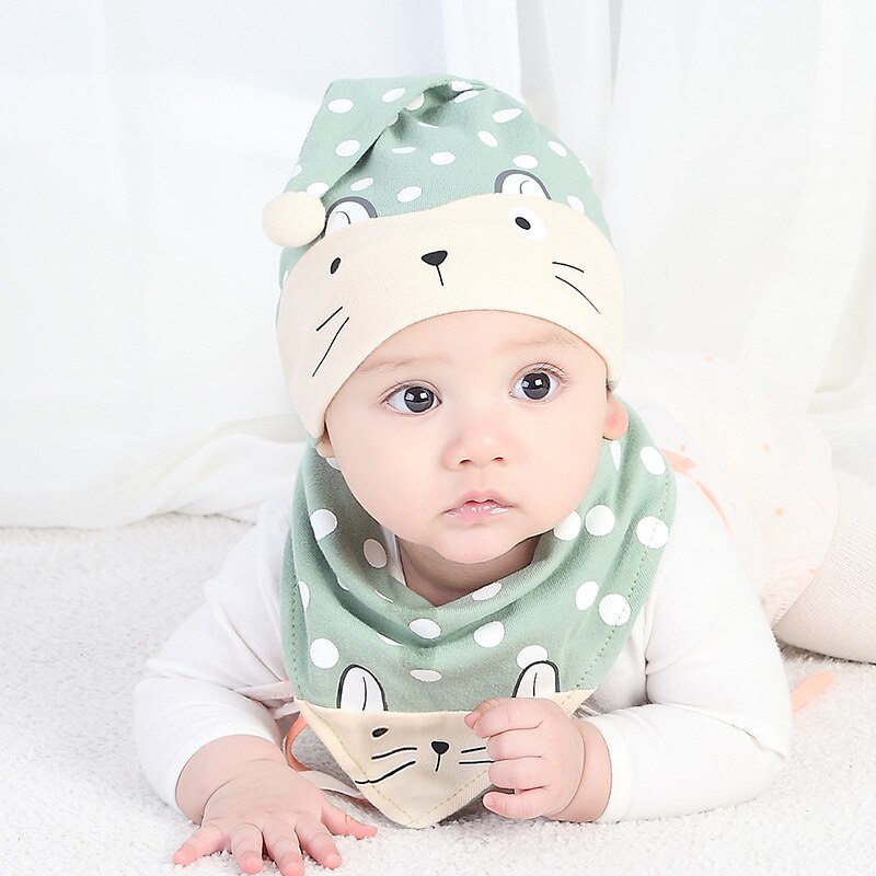 Style coréen-style ensemble de chapeau de tête costume bébé Phat deux pièces ensemble