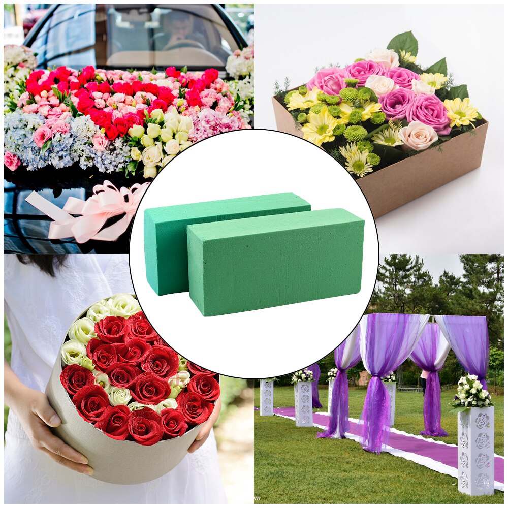 Bloem Baksteen Modder Bloemist Levert Droog Vorm Bloem Houder Oasis Wateropname Voor Huis Tuin Decoratie Bruiloft Decors Gunsten