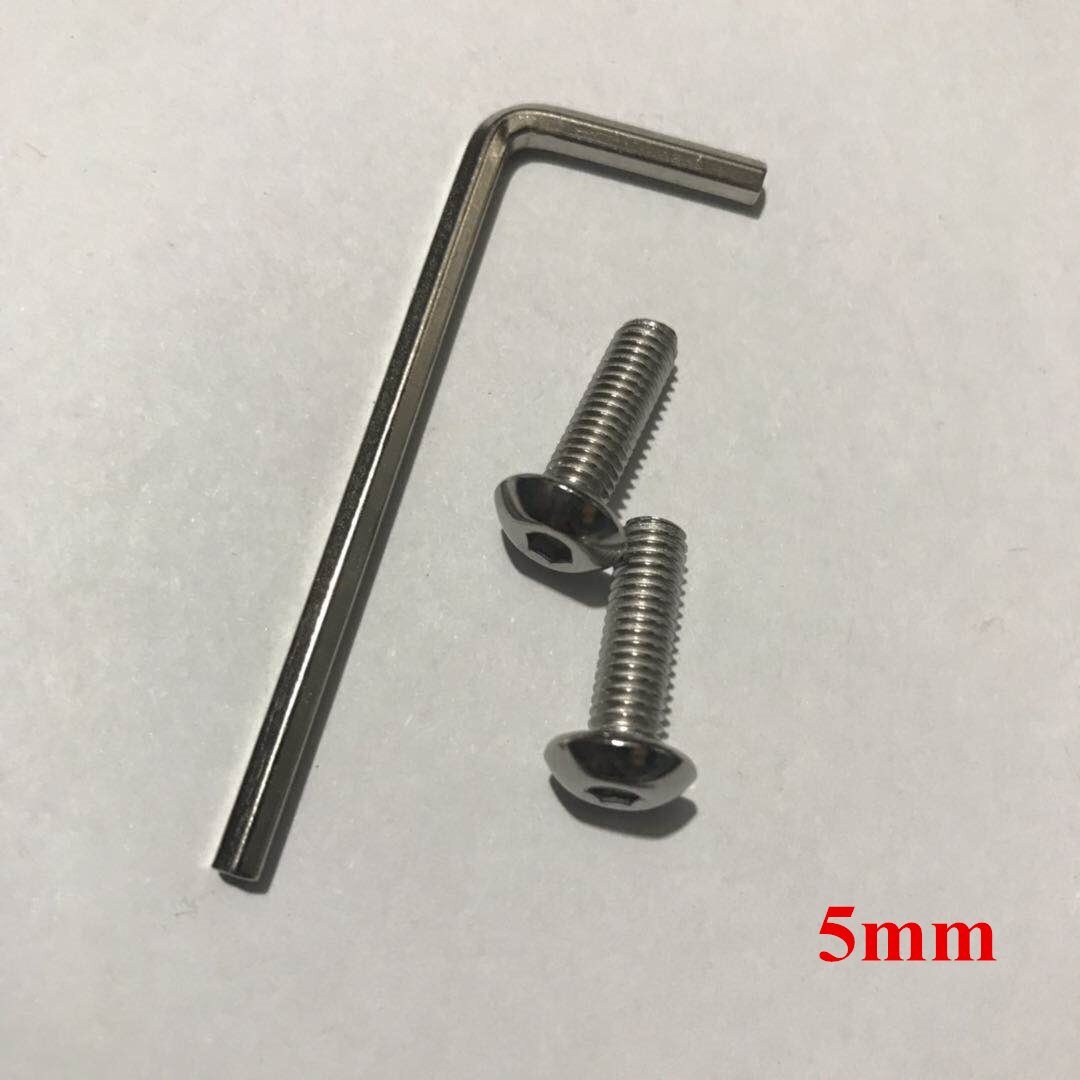 M365 Electric Scooter Parts Disk Brake Installation Screw Fixed Magnet screw fixing brake disc brake disc: Silver screw 5mm