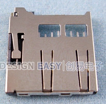 Pudsh-push micro TF/sd-geheugenkaart socket