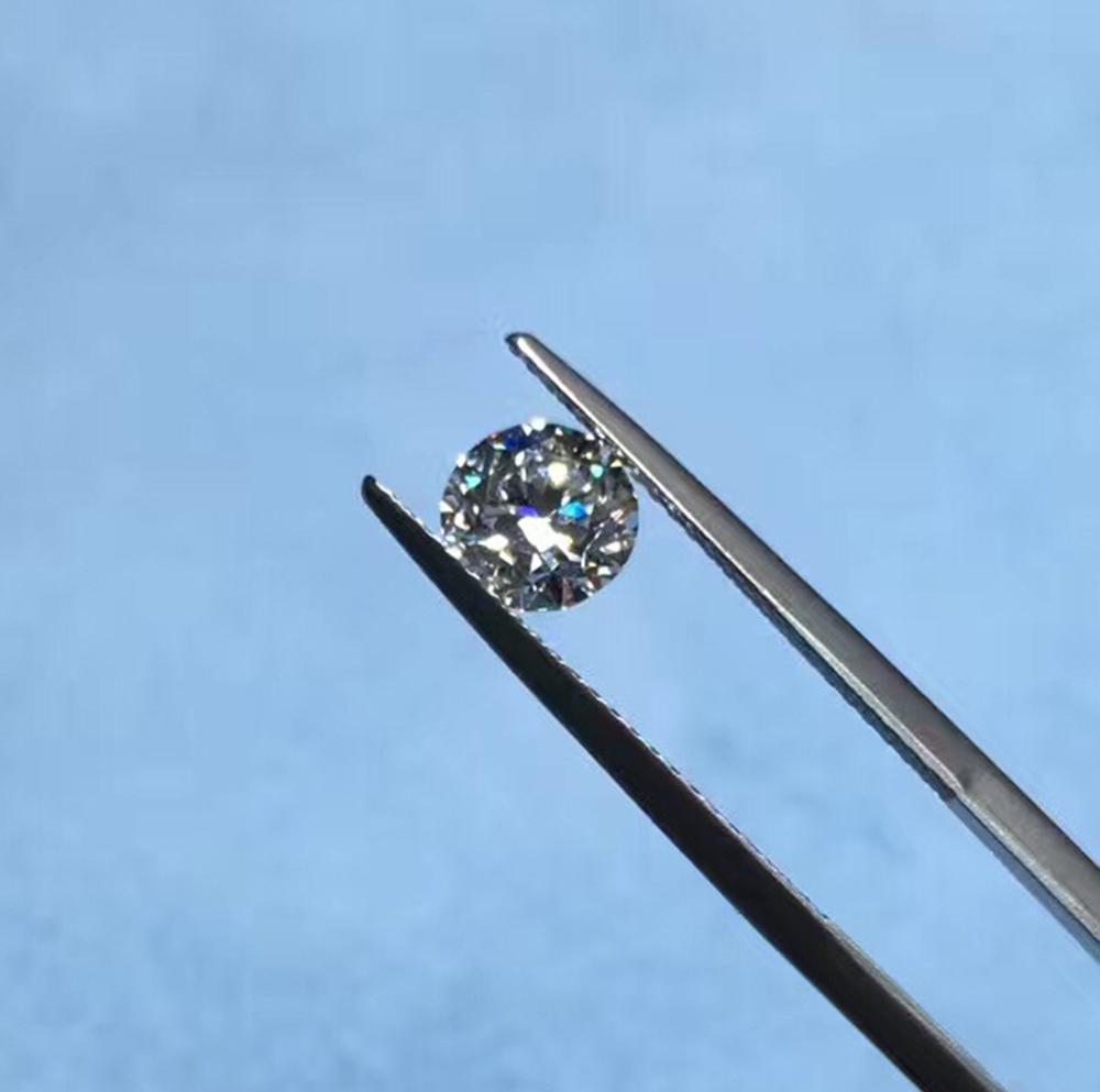 5mm IJ kleur 0.5 karaat Moissanite Steen Ronde Cut Loose stone Briliant Losse Steen lab Diamond ring Machinaal