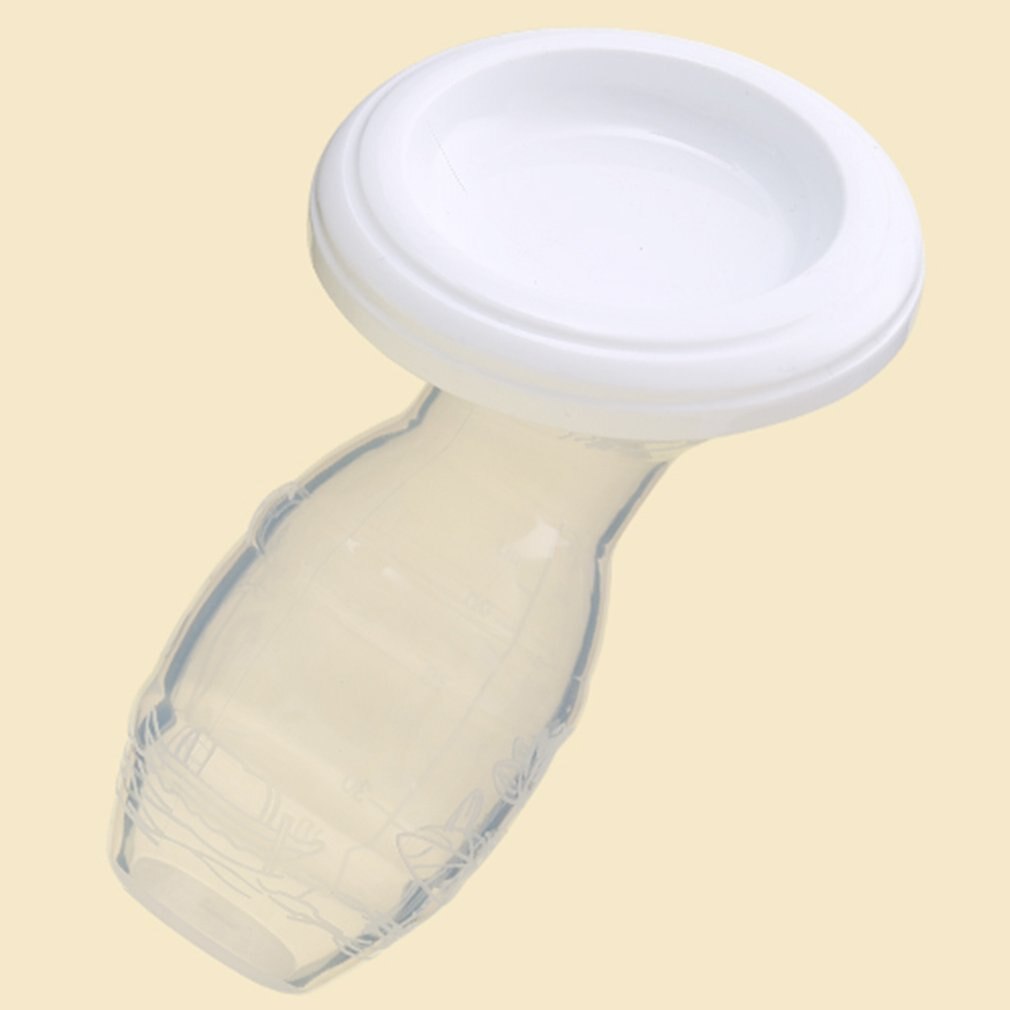 Full Silicone Breast Pump Manual Breast Pump Partner Milking Anti-overflow Milk Collector Automatically Collect Breast Milk