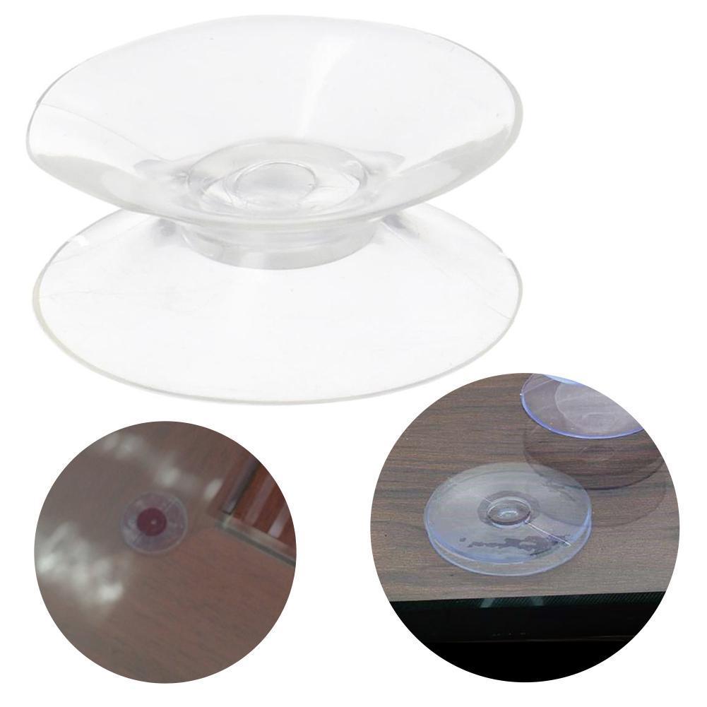 1 Pc Double Sided Suction Cup Sucker Pad For Glass Plastic Suction Cup Pvc Plastic Small Suction Cup Without Trace 20/30/35/50mm