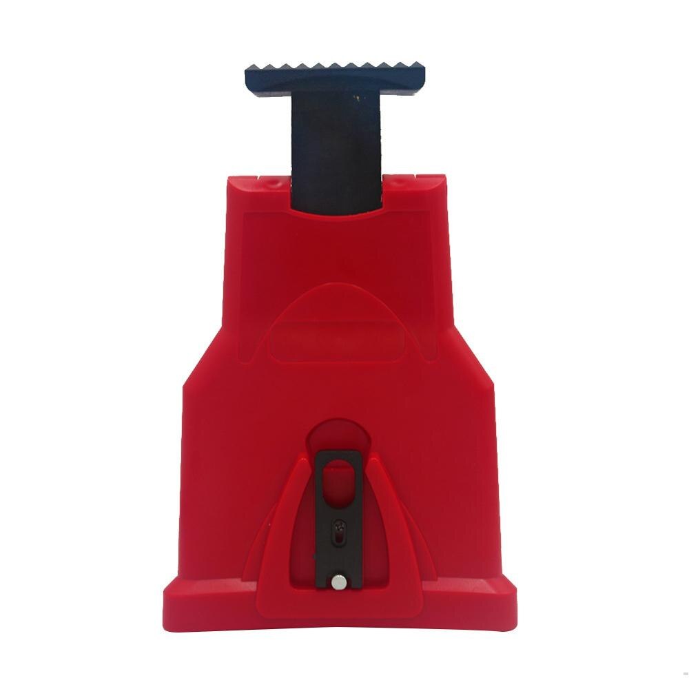 Chainsaw Teeth Sharpener Portable Sharpen Chain Saw Bar-Mount Fast Grinding Sharpening Chainsaw Chain Woodworking Tools: Red