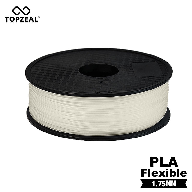 TOPZEAL 3D Printer PLA Flexibele Filament 1.75mm 3D Printing Plastic Flexibele Filament Materialen