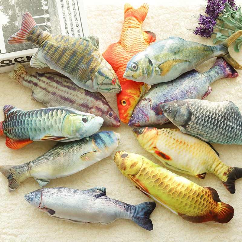 Beat Simulation poisson jouet chat enfant électrique sauteur balançoire peluche Robot poissons 90s jouets pour enfants interactif animal de compagnie virtuel