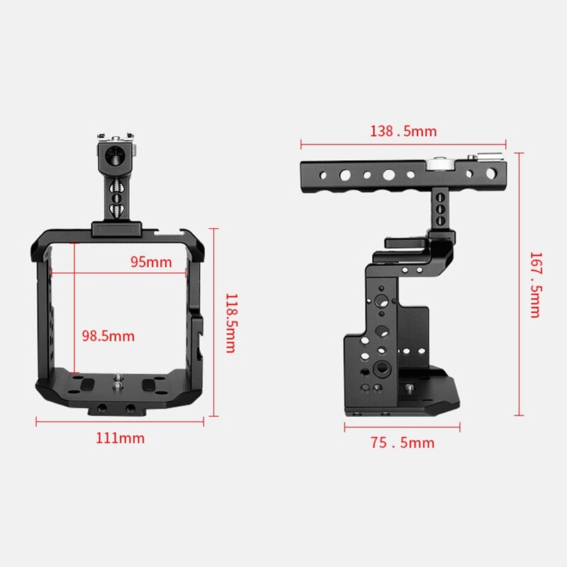 Carcasa protectora de aluminio para cámara Z CAM E2