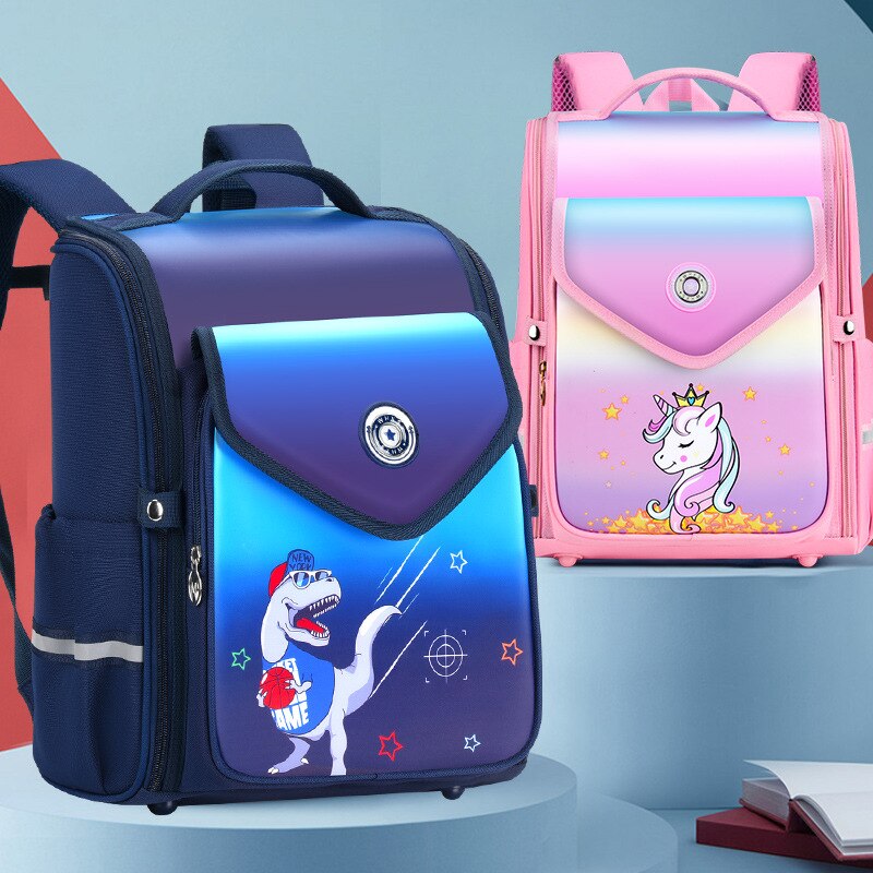 Primary Students School Bags Children School Bags Ultra-light Schoolbags For Boys And Girls Space Bag
