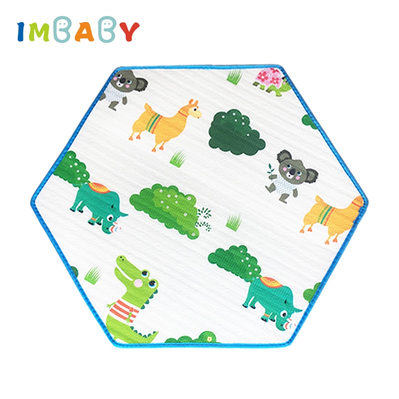 Imbaby Baby Play Mat Crawling Mat Folding Baby Pla Grandado
