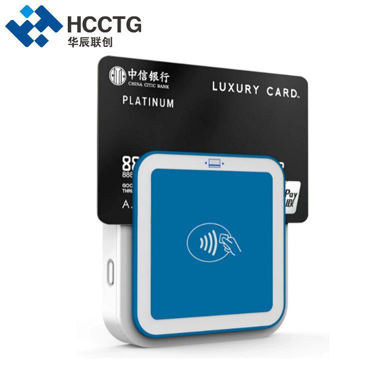 Credit Card Chip Reader Writer Skimmer Bluetooth Mpos Met Emv Pci Pos (I9)
