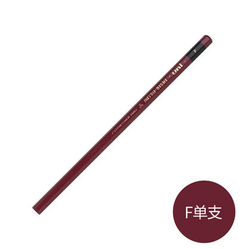 Uni 1887 Geavanceerde Hout Potlood Hardheid Test Potlood Tekening Potlood HI-UNI 1Pcs: F 1PCS