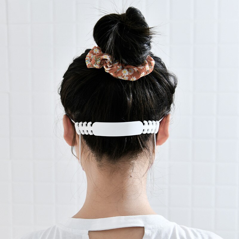 1/5/10pcs Einstellbare Anti-slip Maske Ohr Griffe Kunststoff Verlängerung Masken Ohr Haken Ohrenschmerzen Verhinderungen fixer Haar Retainer Haarband