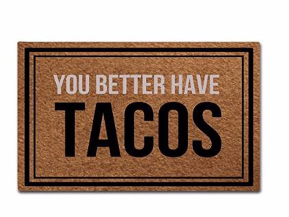 U Beter Hebben Tacos Deurmat Antislip Machine Wasbaar Outdoor Indoor Entree Deurmat Badkamer Keuken Decor Tapijt Mat