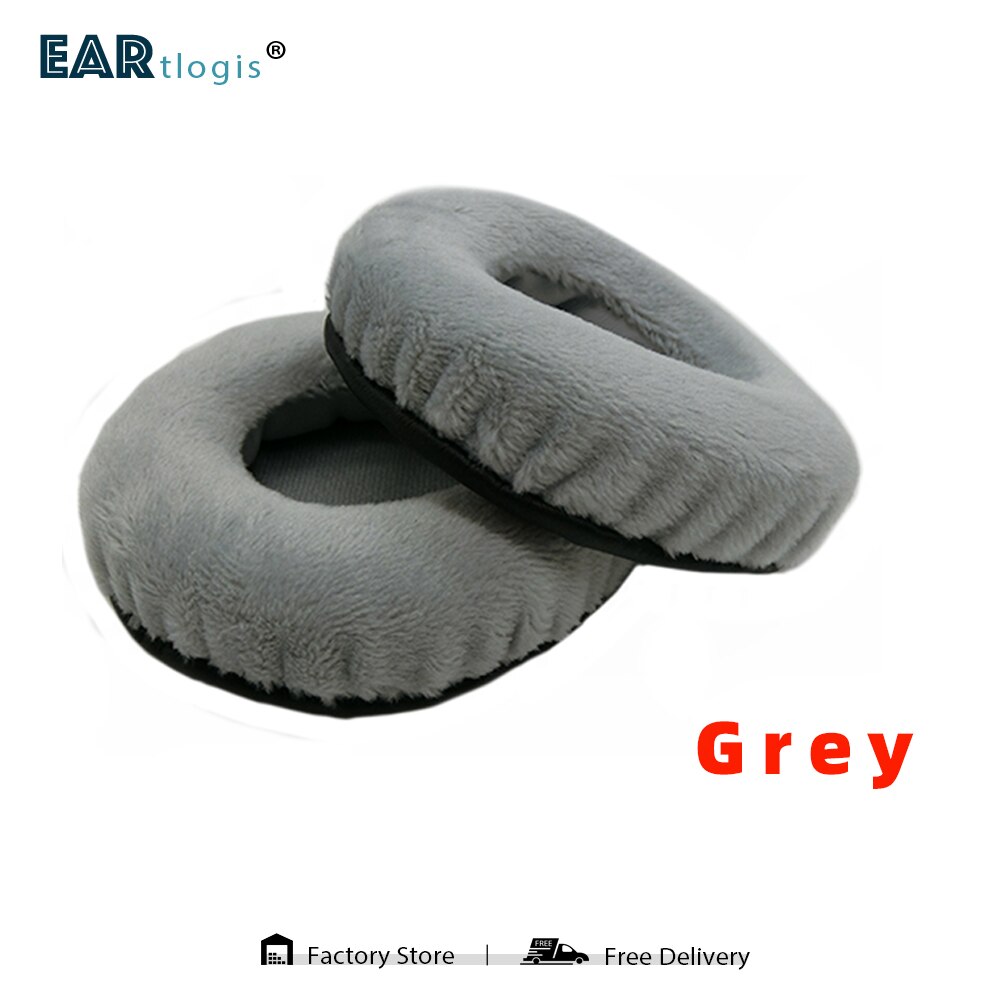 Replacement Ear Pads for AKG K240 Studio K241 K242 K270 K271 K272 MkII Mk Headset Parts Leather Cushion Velvet Earmuff Earphone: Grey