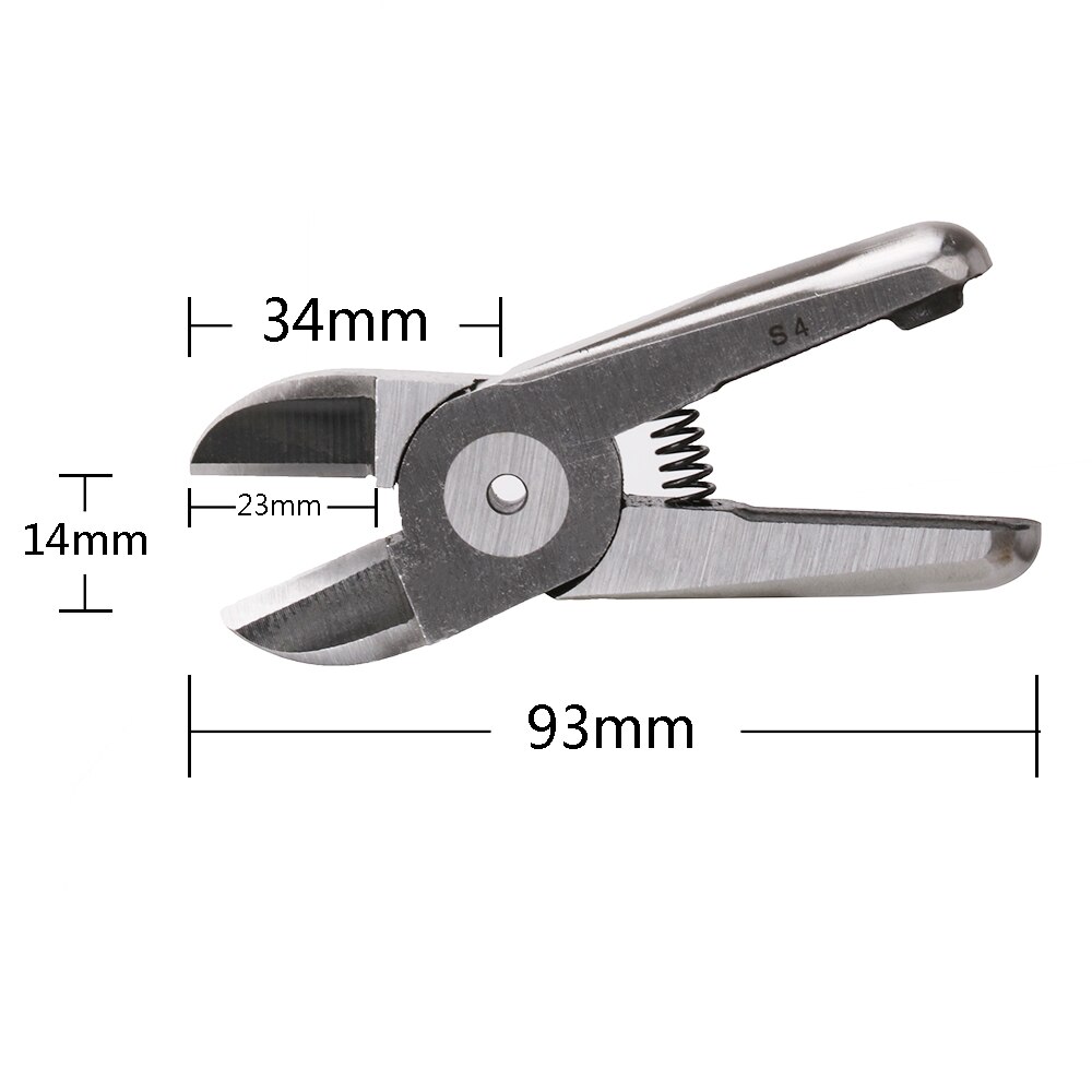 Tijeras de aire de HS-20, herramienta de corte neumática, alicates para alambre de latón de acero inoxidable y hierro, sin cabezal de tijeras: F5S