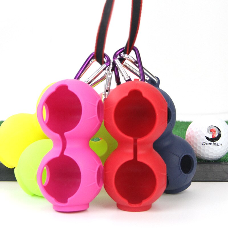 Housse de Golf en Silicone, 2 pièces d'accessoires de Golf, peut être accroché à la ceinture