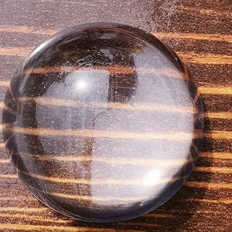 Lupas de cúpula de esfera de globo de cristal, globo de pisapapeles de Media bola, adornos de decoración del hogar, figuritas en miniatura,