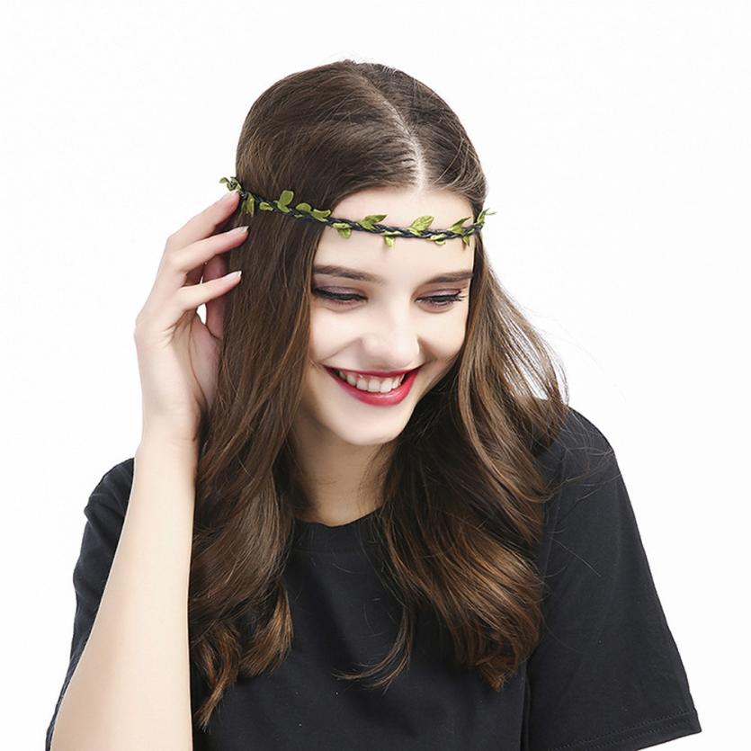 Baby Girl & Women Leaf Headband Hair Band Accessories Photography Props 0511