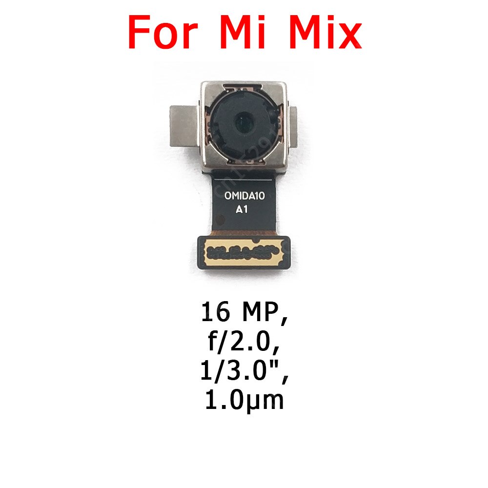 Original Front and Rear Back Camera For Xiaomi Mi Mix 3 Mix3 Main Facing Camera Module Flex Cable Replacement Spare Parts: Mi Mix Back