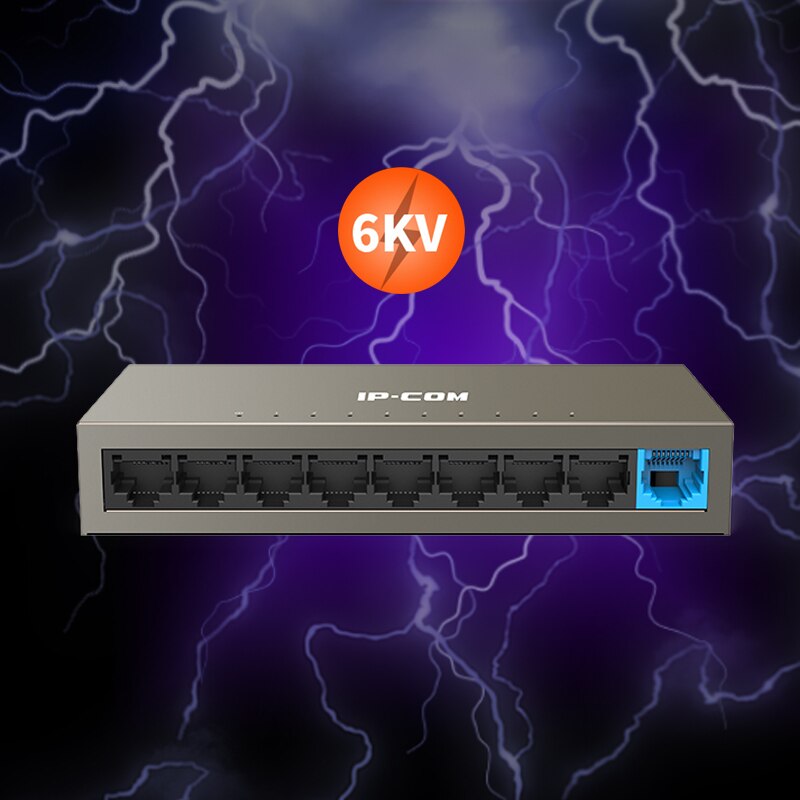 Ipcom F1109D 10/100Mpbs 9 Poort Schakelaar IEEE802.3af/At 8 Pswitch Ethernet Switch Power Voor Ip Camera en Wifi Router