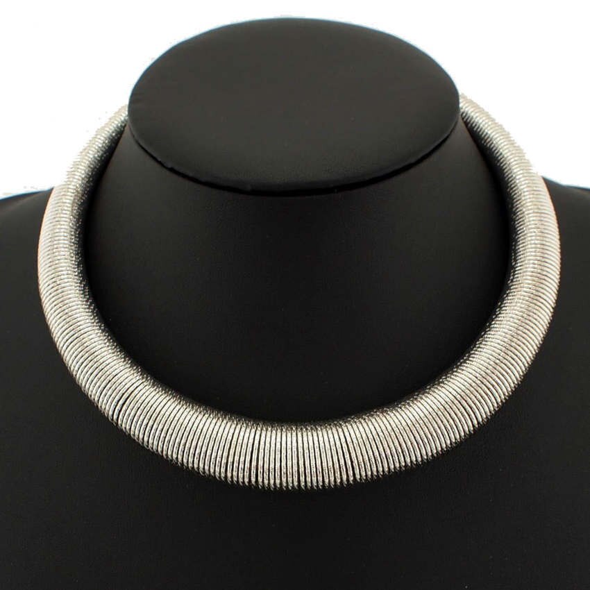 Manilai moda brilhando primavera metal pescoço caber torques colar gargantilhas feminino festa usar instrução colar design punk jóias
