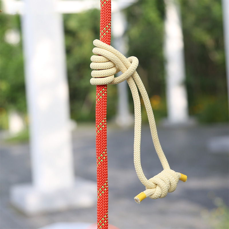 Xinda ao ar livre 6mm prusik corda 120cm comprimento acessório corda durável resistente ao calor poliéster náilon kevlar corda de escalada