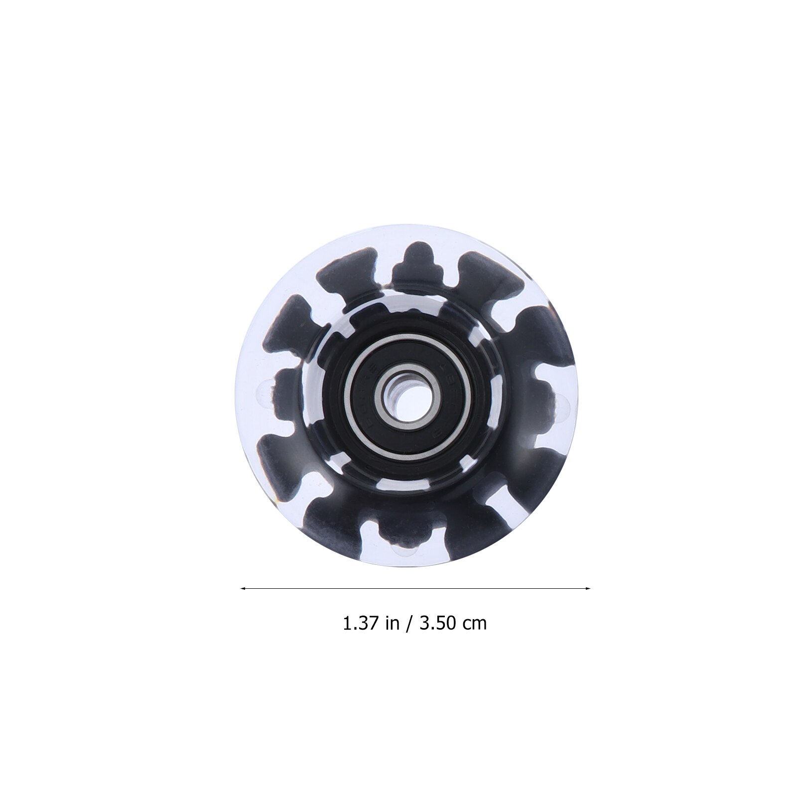 4pcs Luminous Roller Skate Wheels Light Up Wheels Roller Skates Accessories