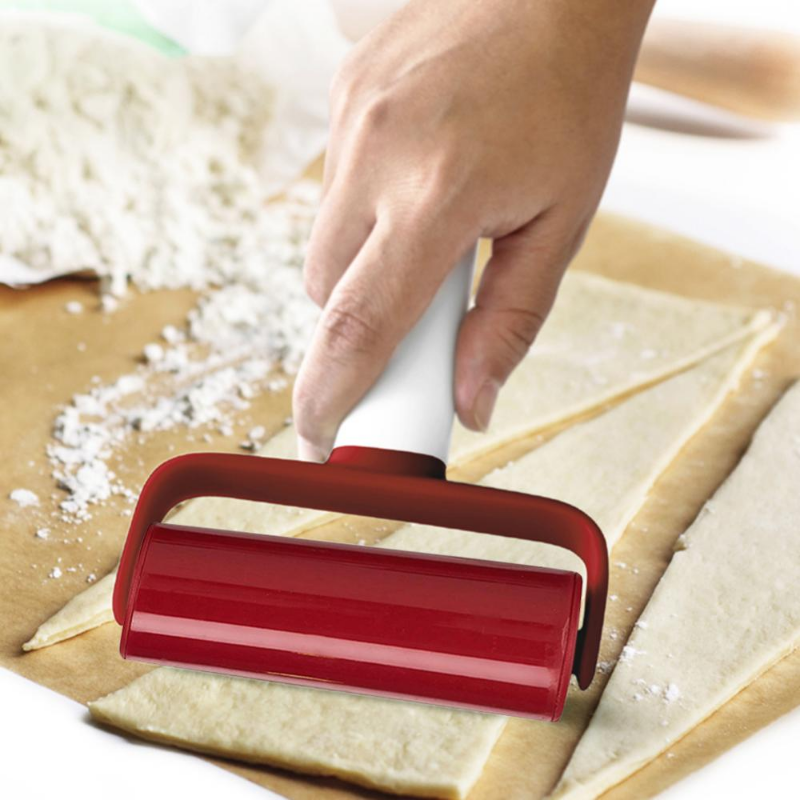 Deegroller Gebak Pizza Fondant Bakkers Roller Plastic Koekje Deeg Deegroller Keukengerei DIY Keuken Koken Gadgets