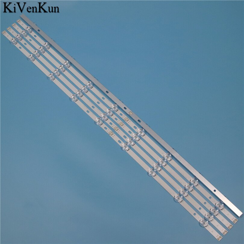 Nueva tira de luz de fondo de TV LED 6V lámpara para LG 50LB650V 50LB631V 50lb652v-za ZE ZL INNOTEK DRT 3,0 50 "Kit de lentes de barras HD LED 10 bandas