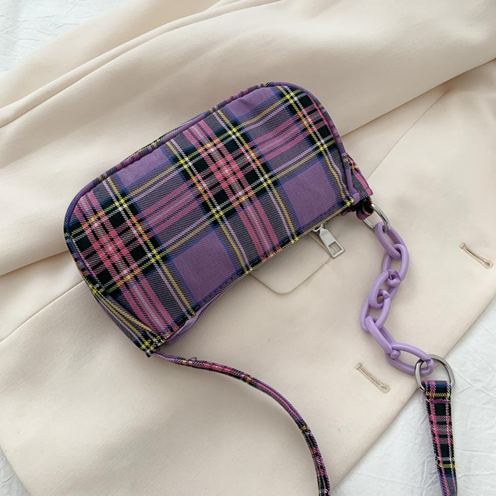 Famous Brand Shoulder Bag Vintage Retro Plaid Bags Sac Femme French lady Small Hand bag Tote bolsa feminia