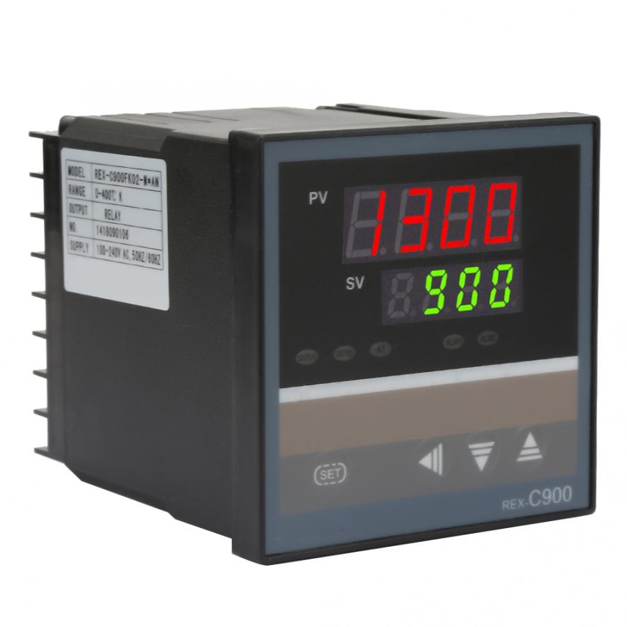 AC100-240V Digital Intelligent Temperature Controller High Accuracy Temperature Lab Measuring Tool Meter