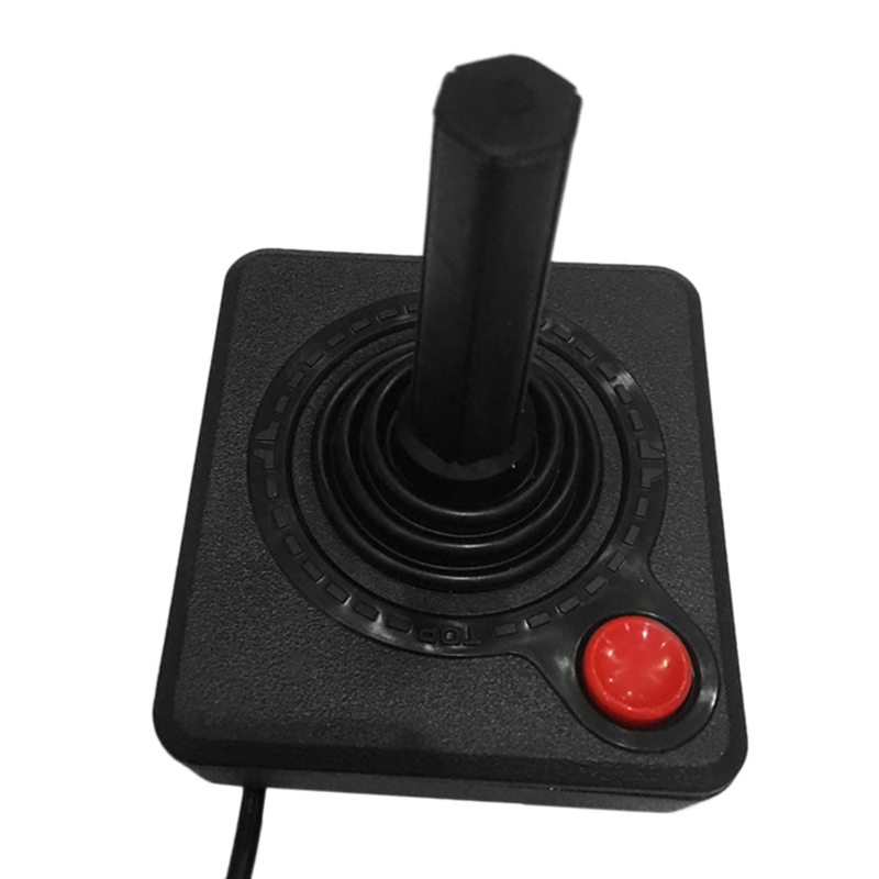 Gaming-joystick-controller für atari 2600 game rocker mit 4- -wege-hebel und einzelaktionstaste retro-gamepad