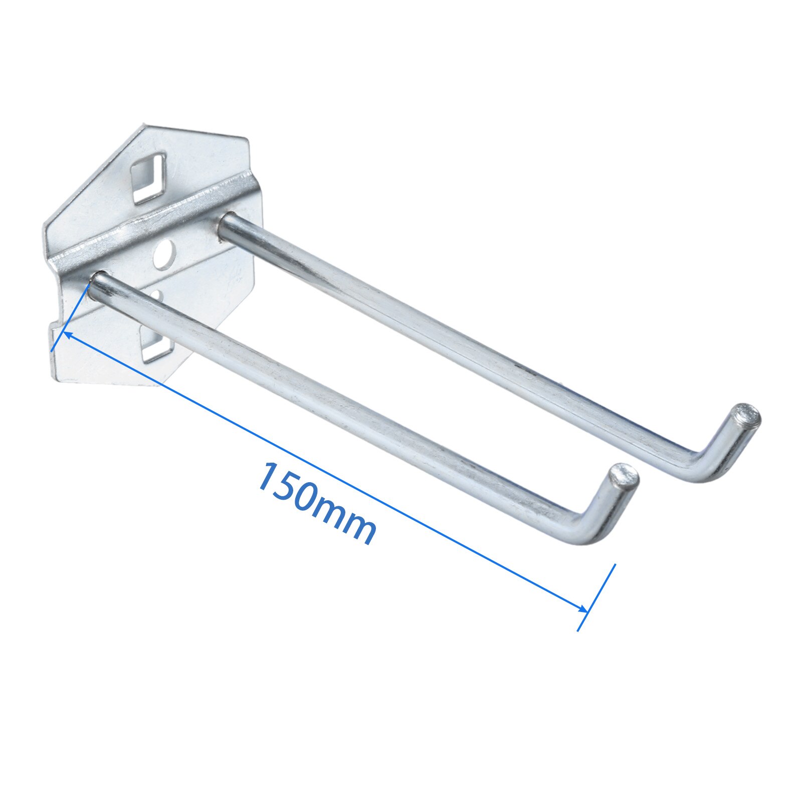 Dreld Muur Gemonteerde Gat Boord Haak Hardware Tool Magazijnstelling Hanger Haak Tuin Badkamer Organizer Haken Keuken Opslag Gereedschap: 11 150mm