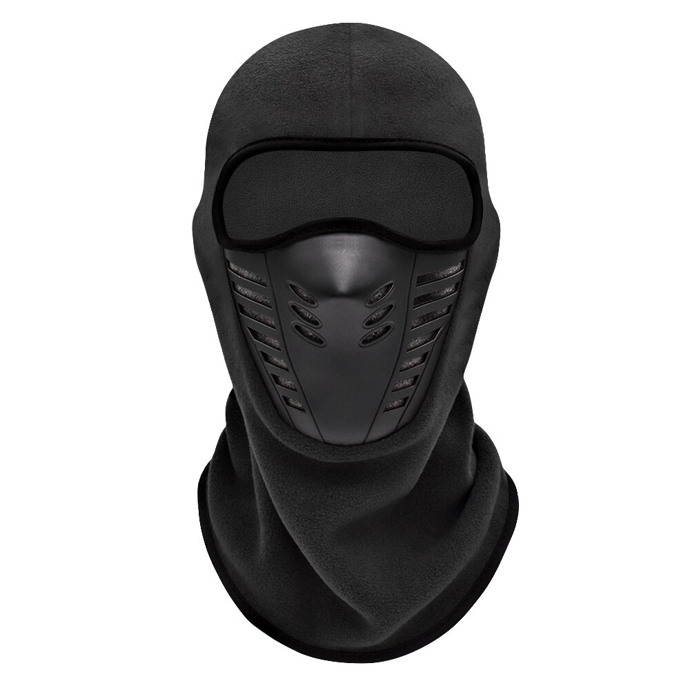 Winter Fleece Motorfiets Volgelaatsmasker Cover Anti-Dust Winddicht Gezichtsmasker Hat Nek Warmer Helm Skiën Gezicht Shield balaclava: JY-T201001-GH