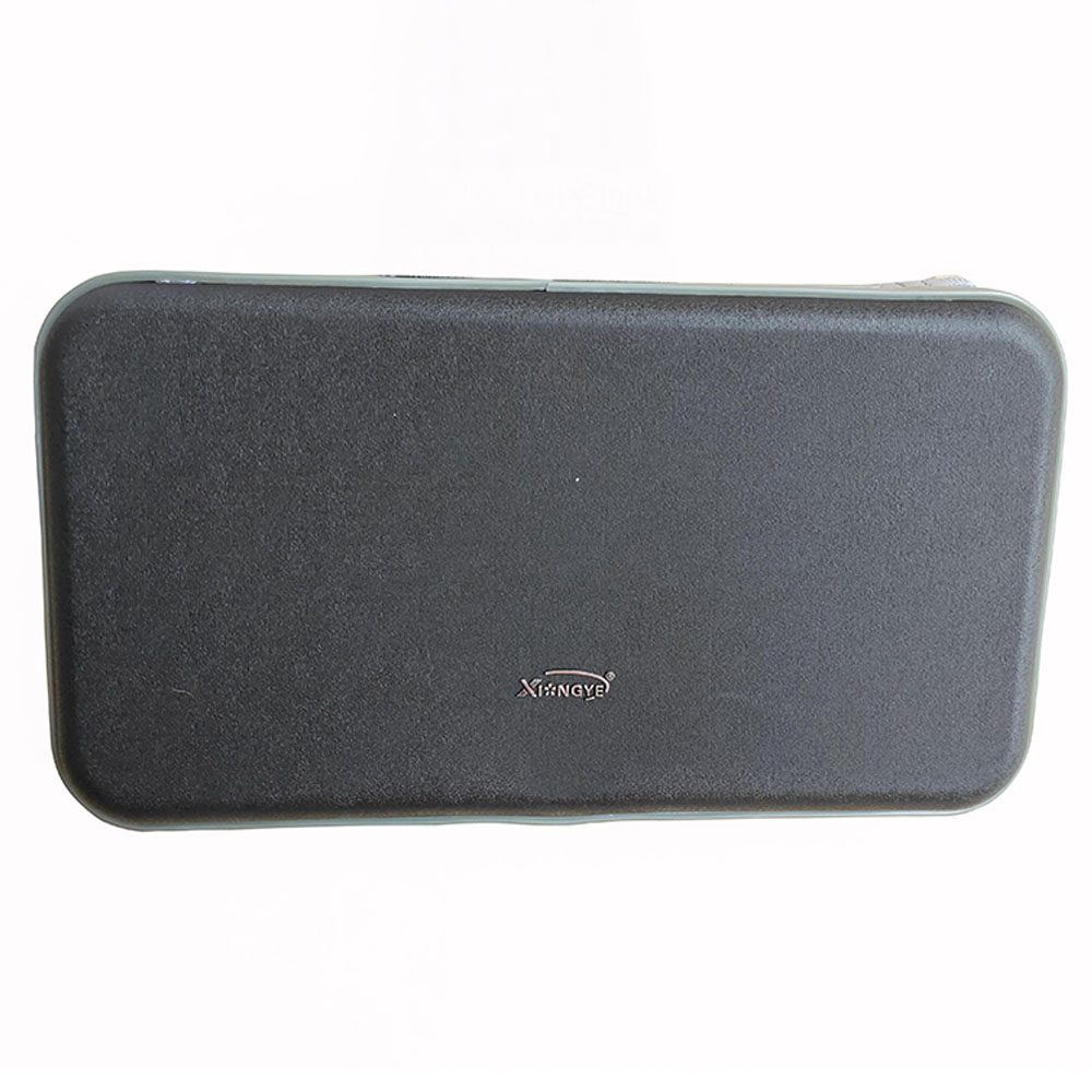 40Pcs/80Pcs Capaciteit Disc Cd Tas Dvd Wallet Organizer Case Waterbestendig Cd Mouw Harde Eva bag Album Doos Grote Houder: 80PCS-Capacity-Black