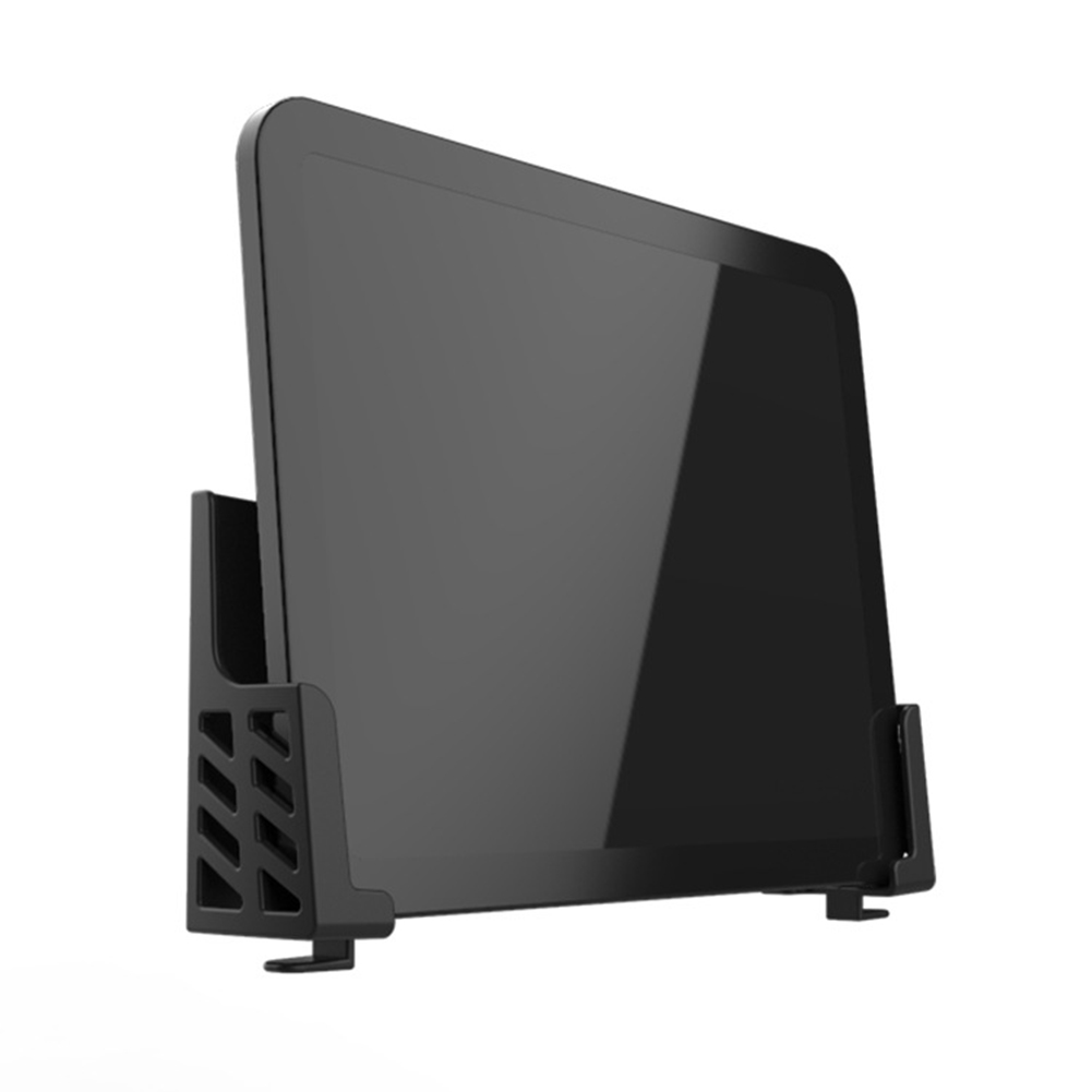 Tablet Wall Mount Stand Phone Holder For Ipad/iphone Adjustable Viewing Angle Double-Groove Kitchen Storage Tablet Bracket