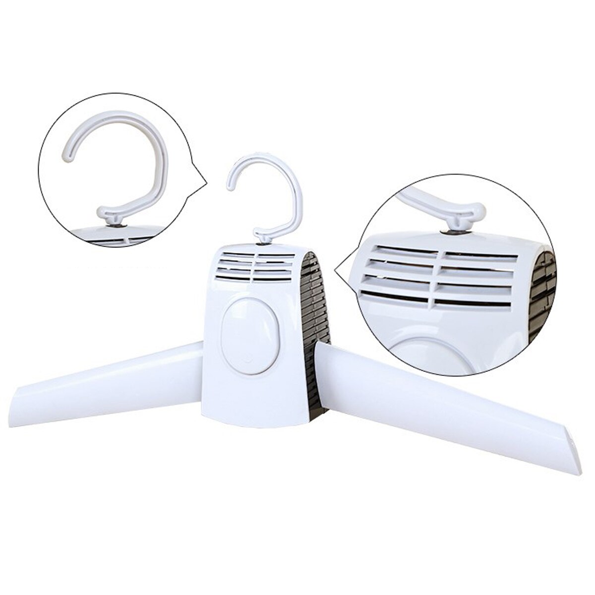 Portable Clothes Hangers Electric Laundry Dryer Smart Shoes Dryer Rack Coat Hanger For Winter Home Travel Rod Rack Hangers
