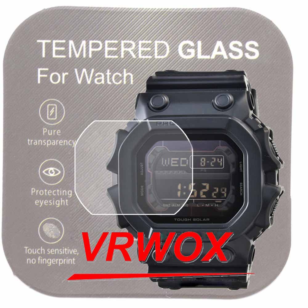 Tempered Glass For GW-M5610 GX-56 GBX-100 GBD-200 DW-5600 DW-6900 Watch Full Coverage Clear Anti-Scratch Screen Protector