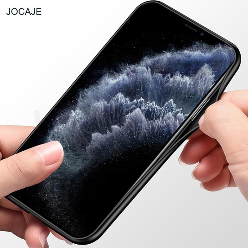 2 In 1 Zachte Siliconen Magnetische Stand Telefoon Case Voor Umidigi A11 Pro Max Gehard Glas Screen Protection Flim Back cover Capa