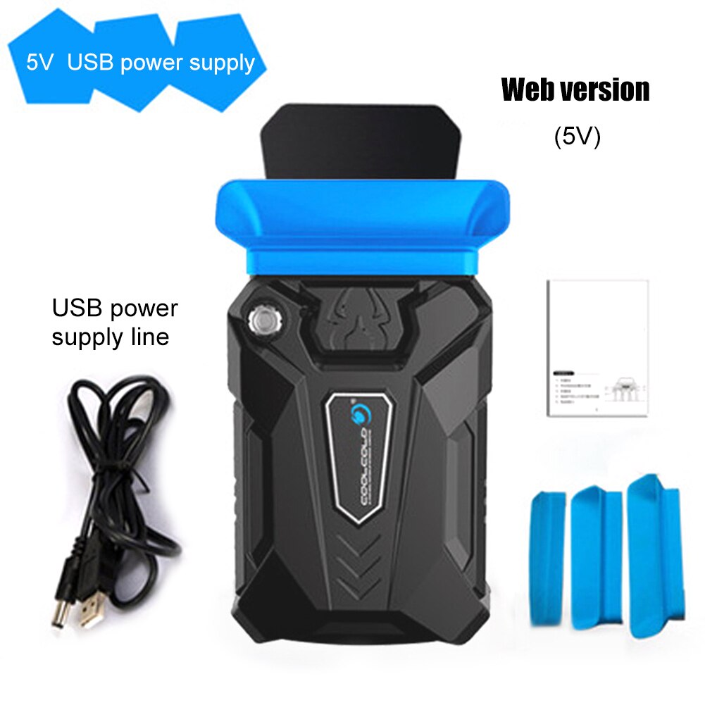Vacuum Portable Notebook Laptop Cooler USB Air External Extracting Cooling Fan for Laptop Speed ​​Adjustable for 15 15.6 17 Inch