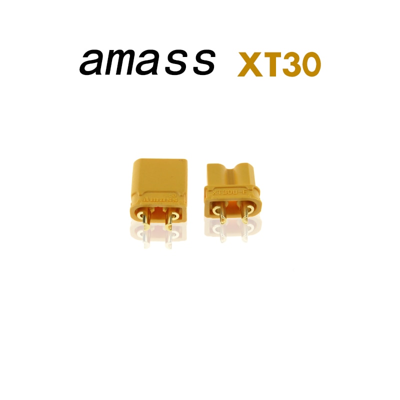 Vergaren 10 Paar XT30 XT30U Plug Adapter Man Vrouw Bullet Connector Vergulde Banaan Plug