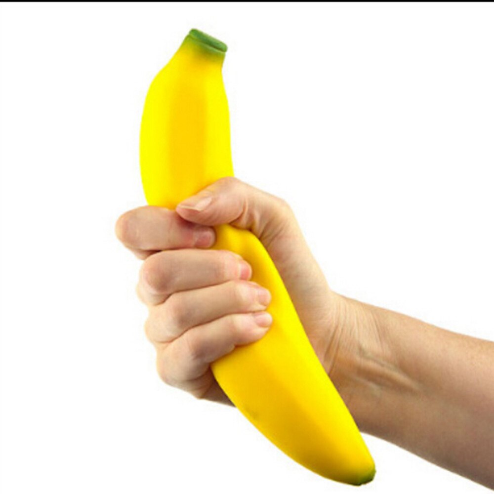 17cm Cute Banana Squishy Super Slow Rising Jumbo Simulation Fruit Soft Stress Relief Kid Fun Toys For children: Set 1