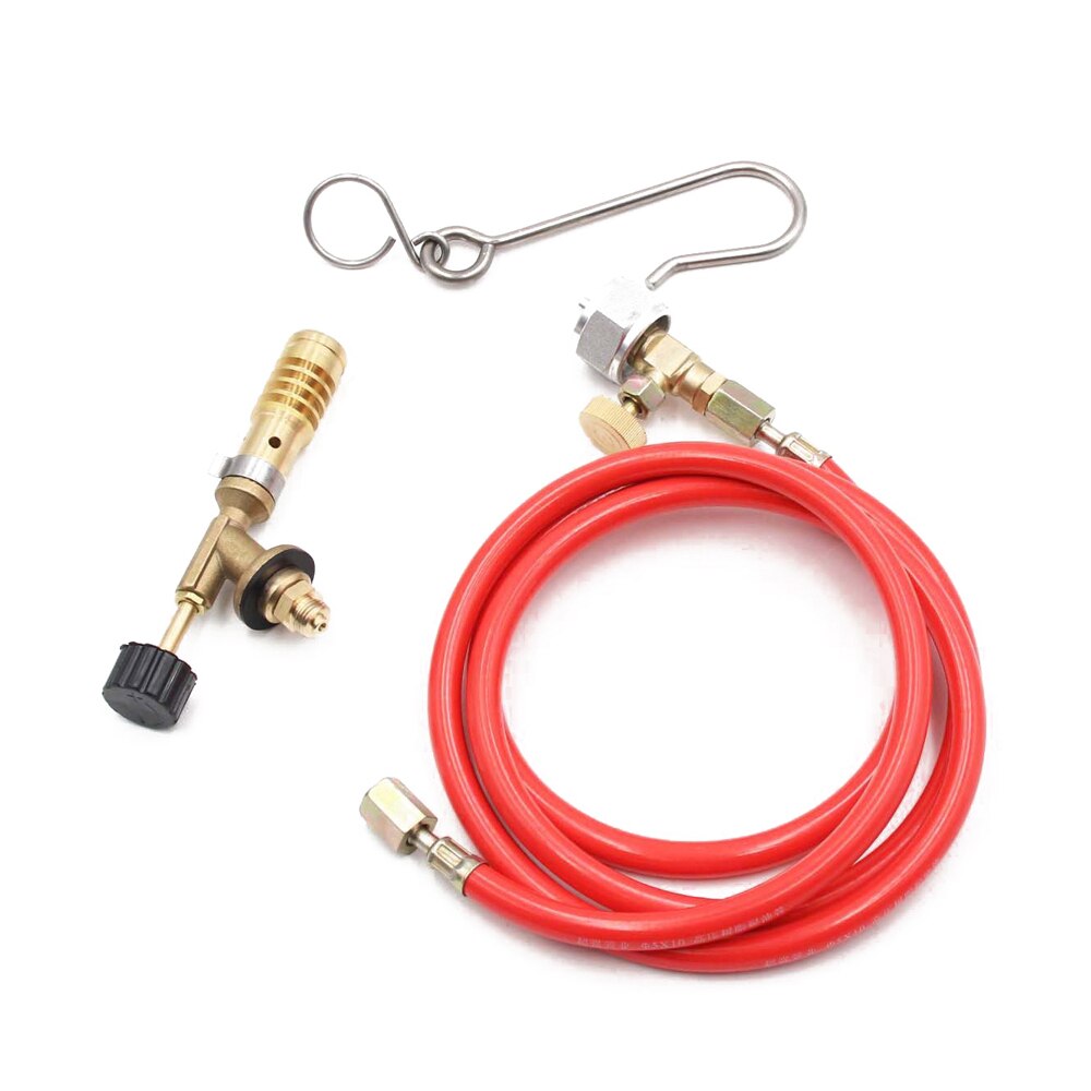 Copper Welding Torch Compatible With Americans MAPP Gases Cylinders Flamethrower With Hose for Solder Propane Welding Kit