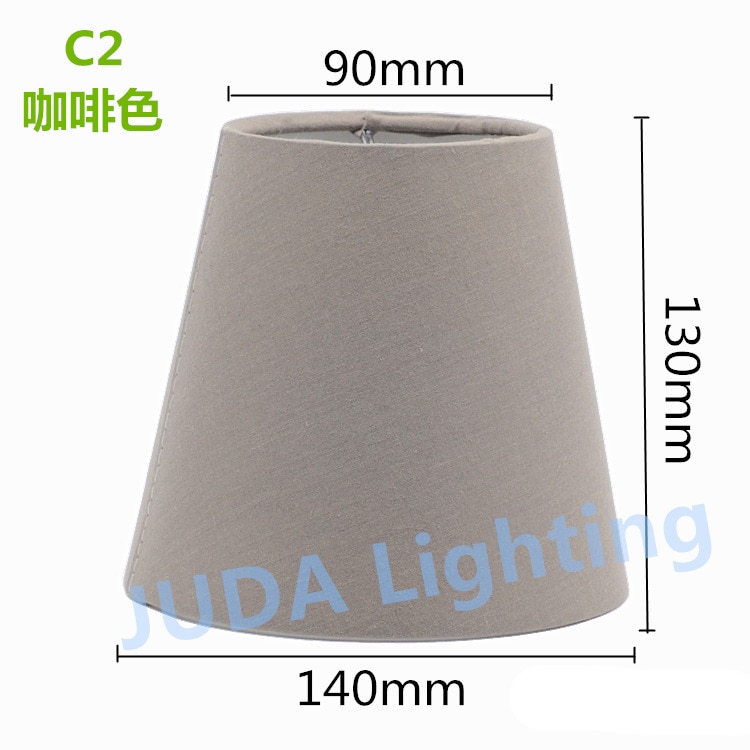 Modern chandelier lampshade light covers for E14 led bulbs lamp cover black white led pendant light lampshade decorative lights