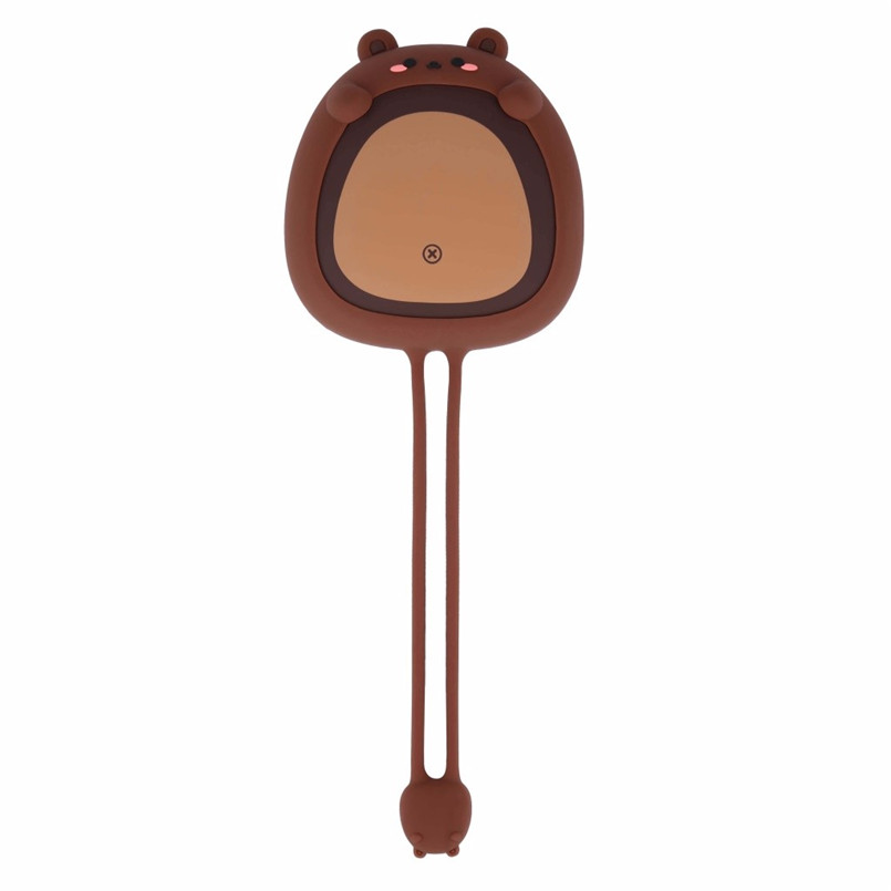 Tier Form Hand Wärmer Tragbare Winter Mini Nette Warme hand Wärmer Warm Schatz USB Aufladbare 40OCT25: brown