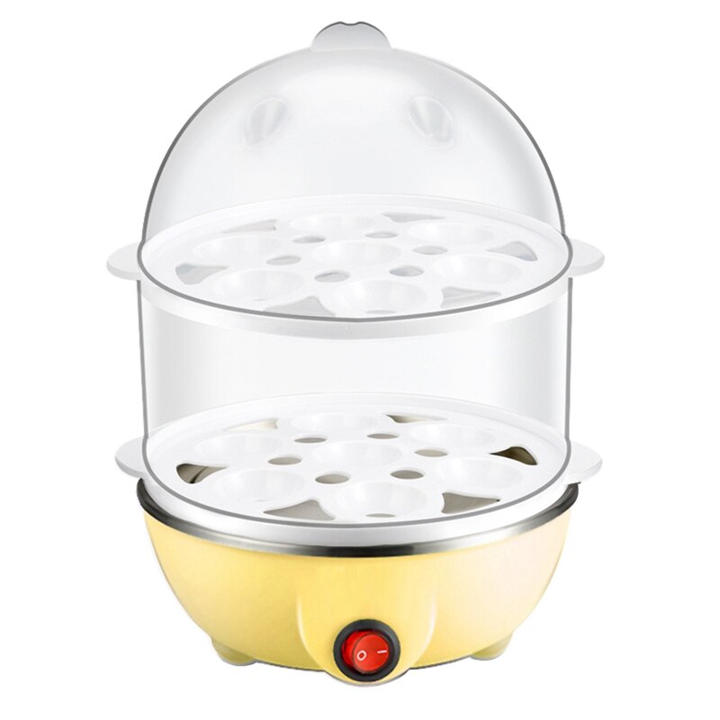 Multifunctional Lazy Double-layer Egg Cooker, Electric Egg Pan, Automatic Shutdown Egg Steamer, Breakfast Machine: yw