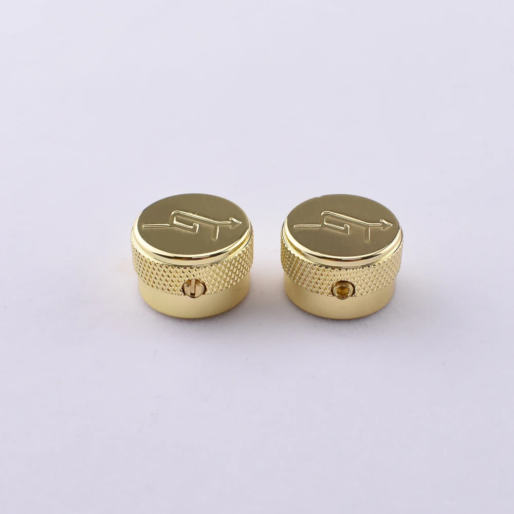 Bouton Gretsch original en acier inoxydable, 1 pièce, avec flèche "G", fabriqué au japon