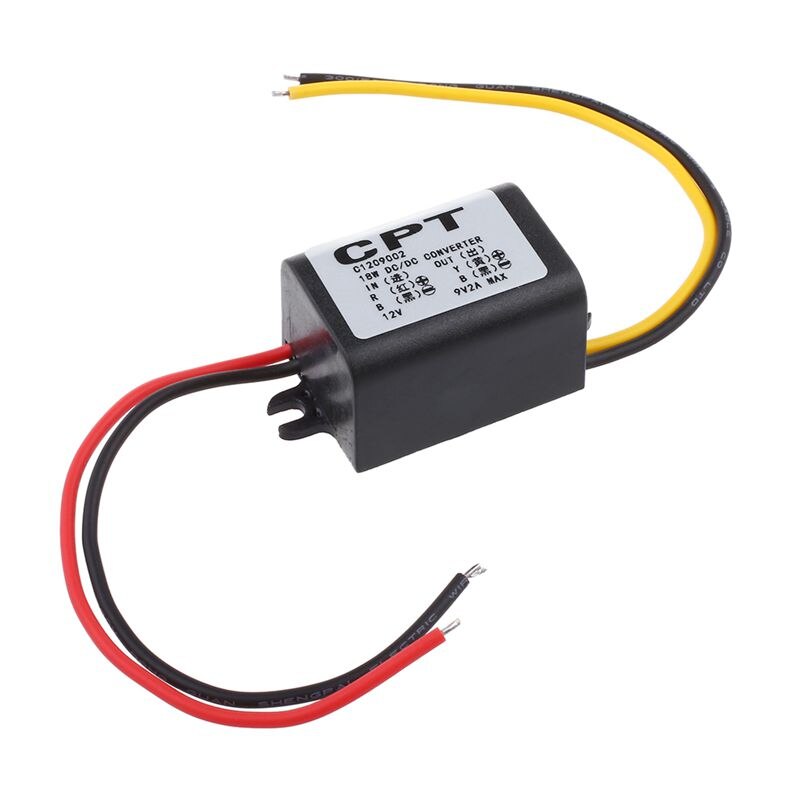 12v to 9v dc-dc buck konverter step down modul strømforsyning spændingsregulator