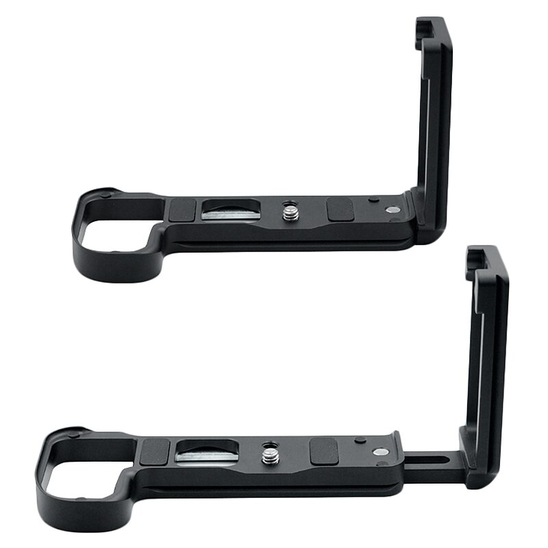 Soporte retráctil en forma de L para cámara agarre manual para Nikon Z7 Z6 LB-Z7 placa base de liberación rápida placa lateral empujar y tirar